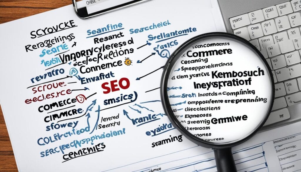 słowa kluczowe dla sklepu e-commerce