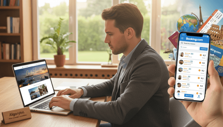 własna strona www czy profil na booking.com?